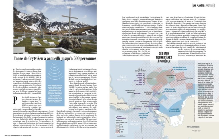 Géo magazine // 14 pages
