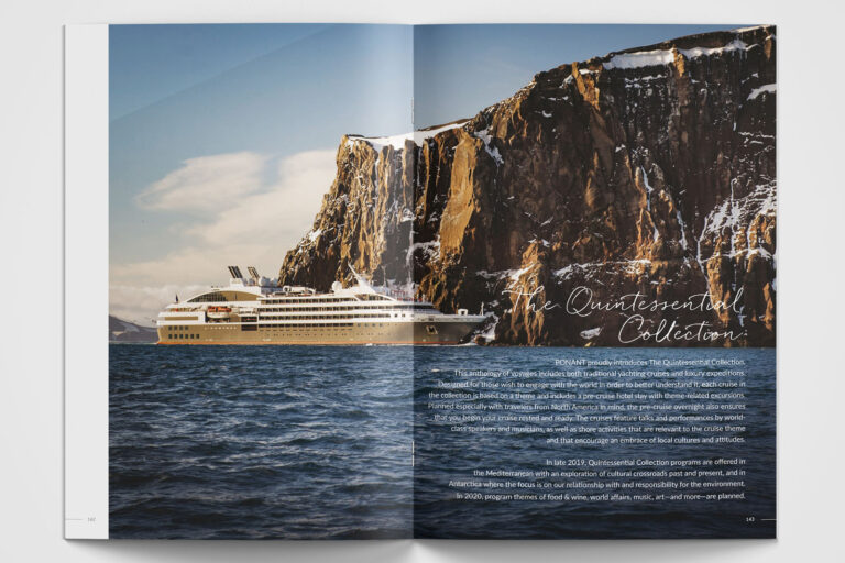 Ponant, catalogue