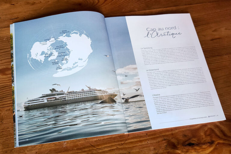 Ponant, catalogue // commande // 4 pages