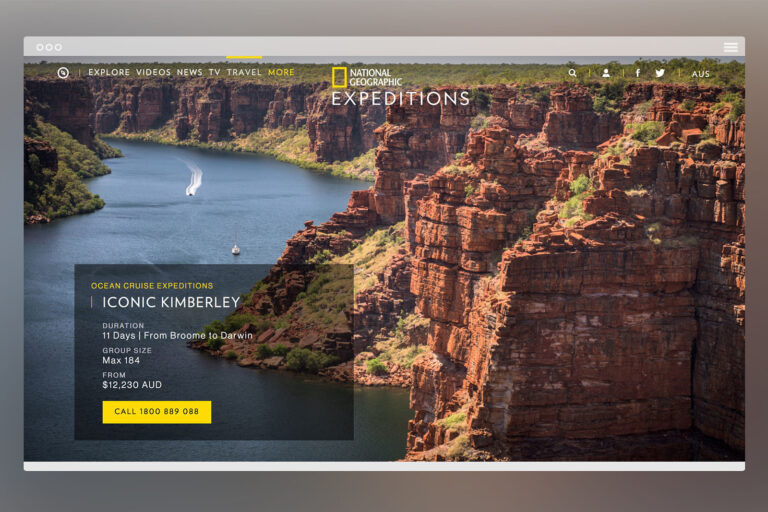 National Geographic Expeditions // web